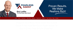 Desktop Screenshot of fearlessagent.com